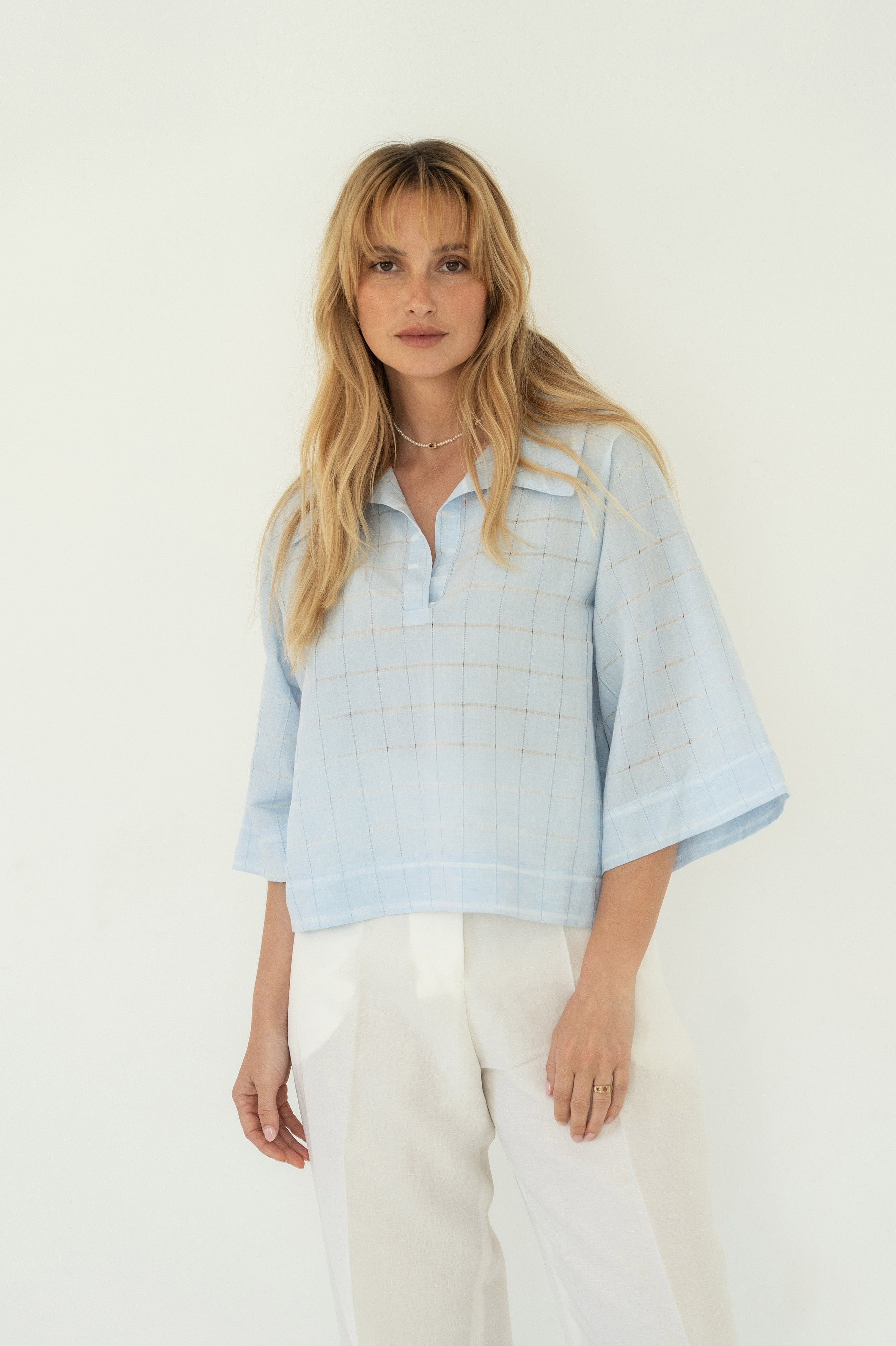 Blusa SILENTE - azul