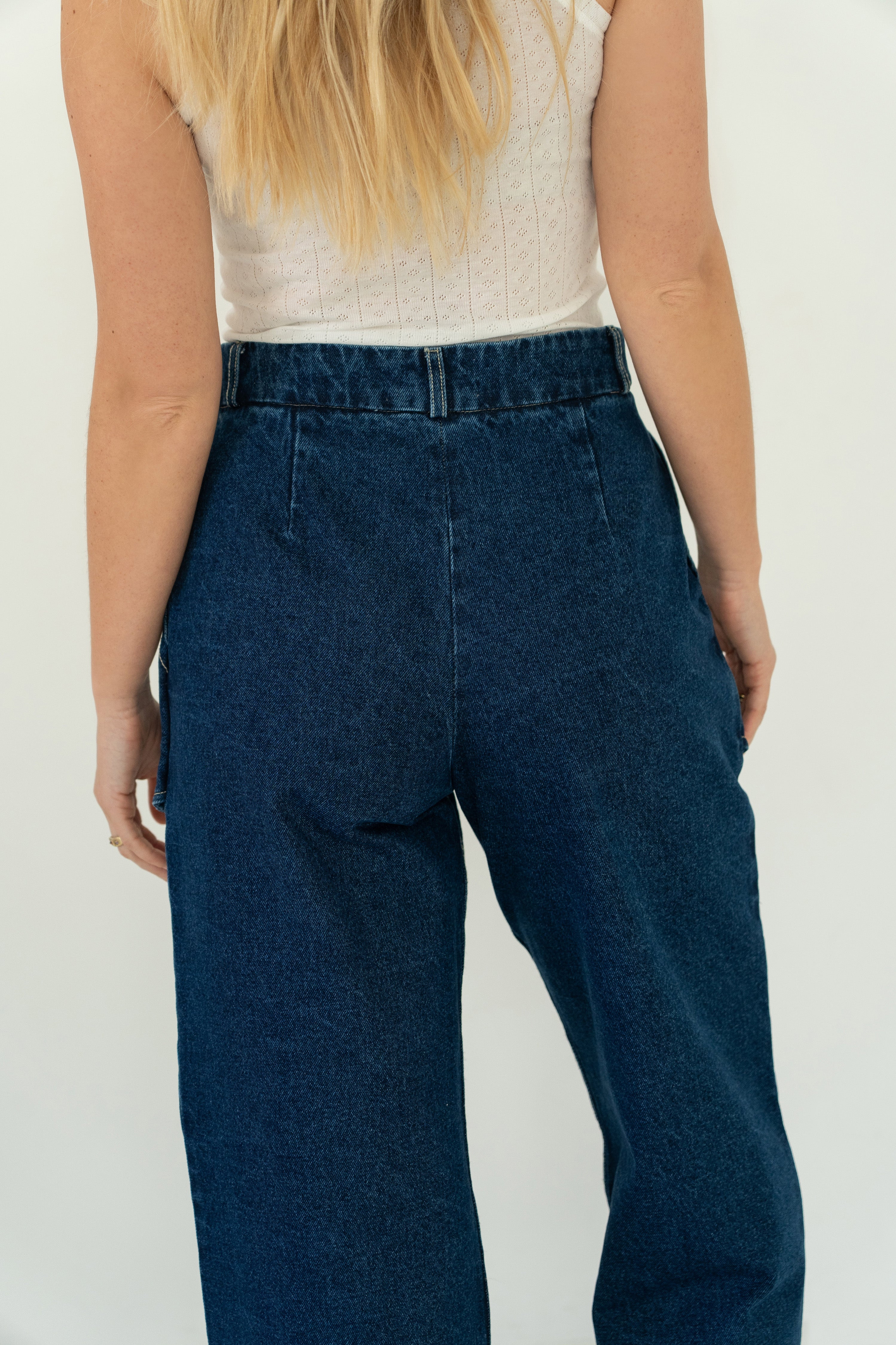 Calças BENI denim - azul jeans