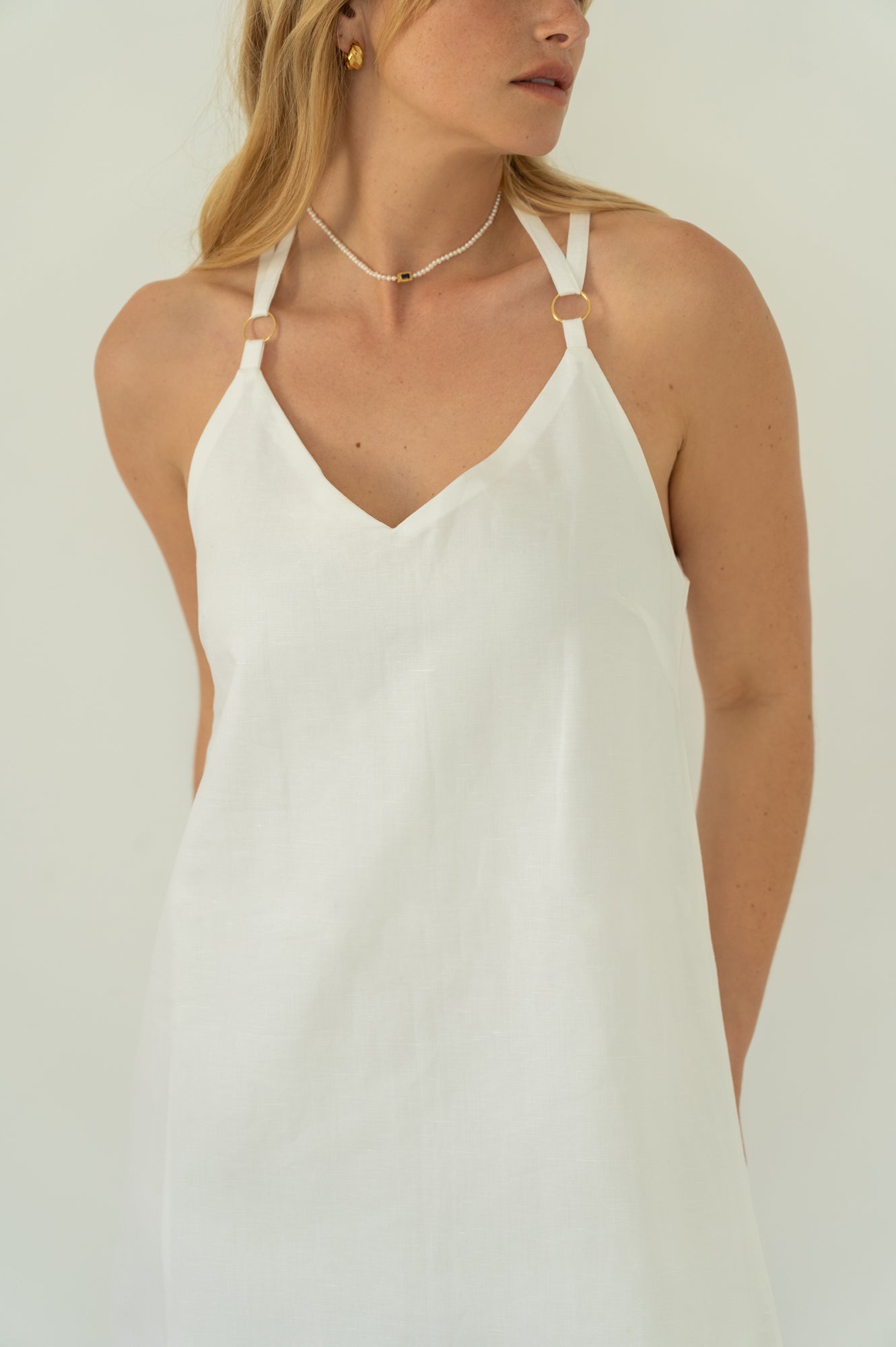Vestido JOAQUINA - branco alentejo