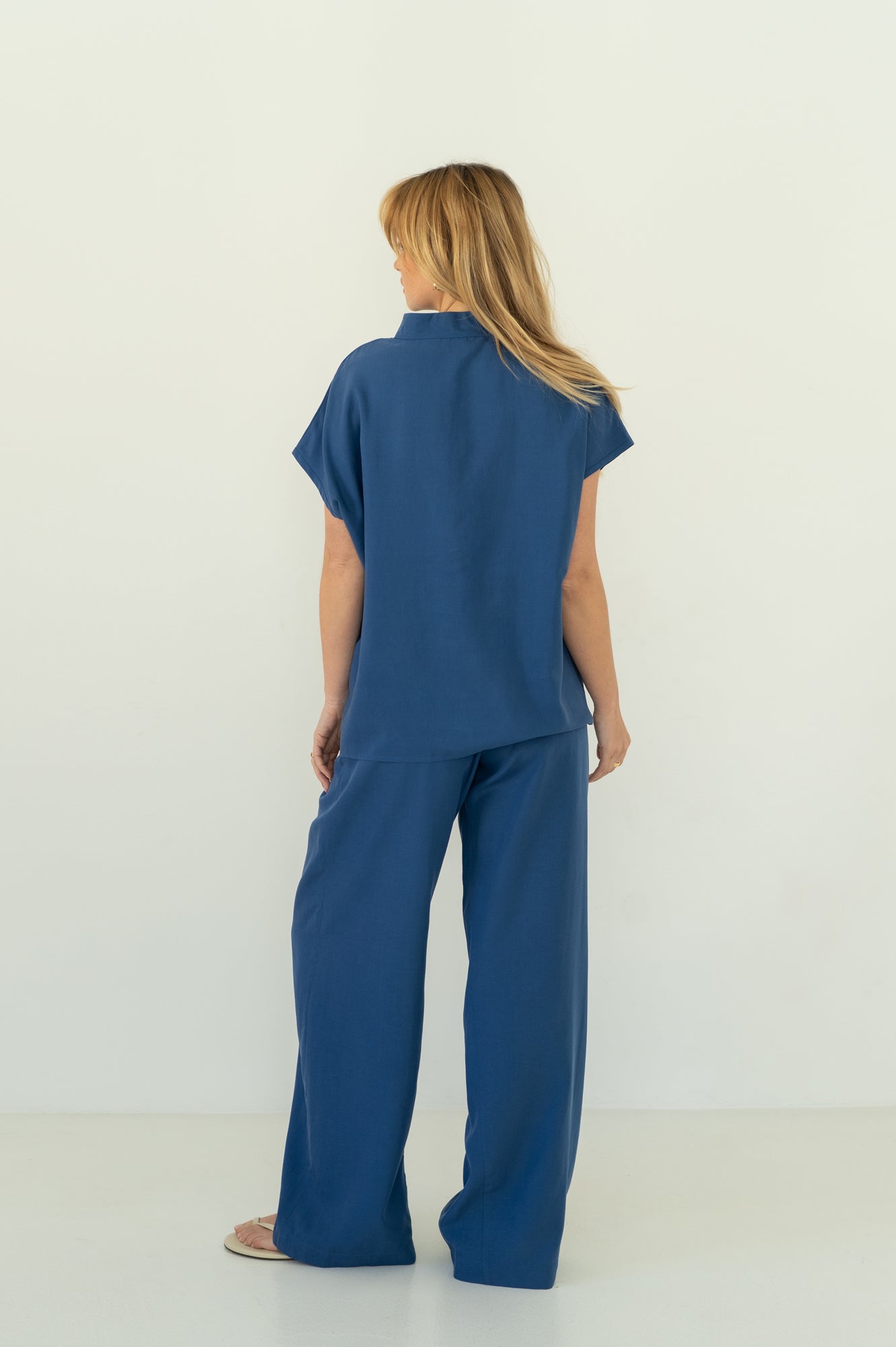 Camisa AMÁLIA - azul Alentejo