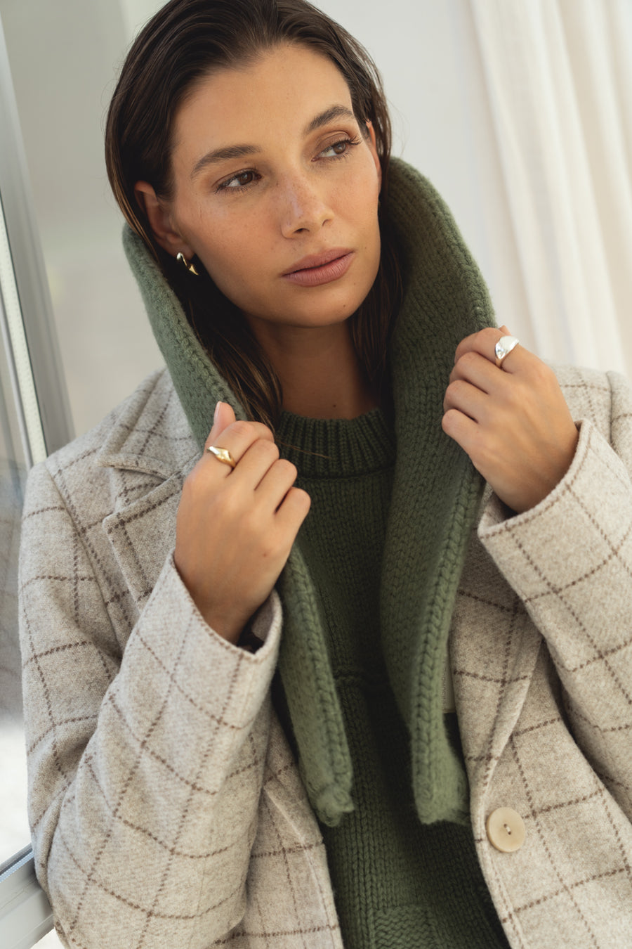 Wraparound knit
