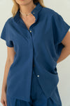 Camisa AMÁLIA - azul Alentejo