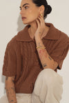 Blusa LUNA - terra