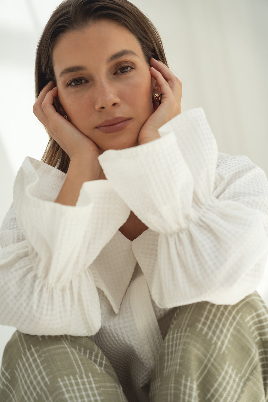 Delicate ruffles