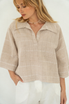 Blusa Silente - areia