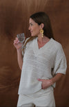 Camisola TULIPA - cru natural